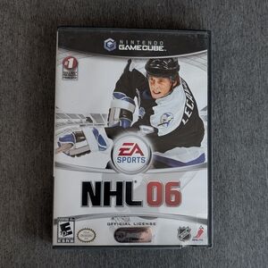 Nintendo GameCube NHL 06 Vincent Lecavalier Tampa Bay Lightning Video Game 🎮